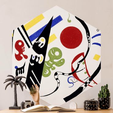 Carta da parati esagonale adesiva con disegni - Wassily Kandinsky - Reciproque