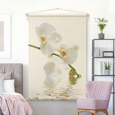 Arazzo da parete - White Orchid Waters