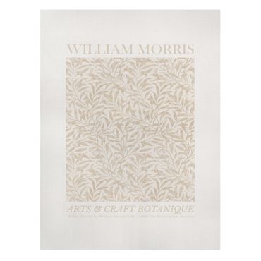 Stampa su tela - William Morris - Willow Pattern Beige - Formato verticale 3:4