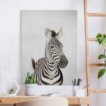 Stampa su tela - Zebra Zilla - Formato verticale 3:4