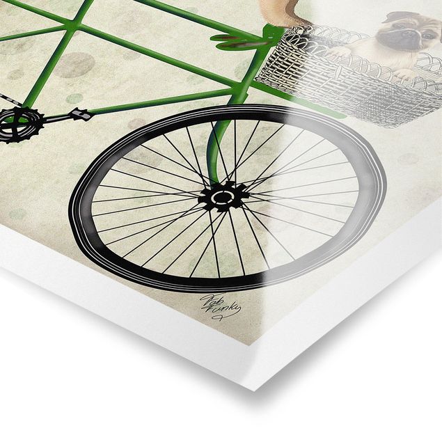 Poster - Bike Ride - On Bike Carlini - Verticale 4:3