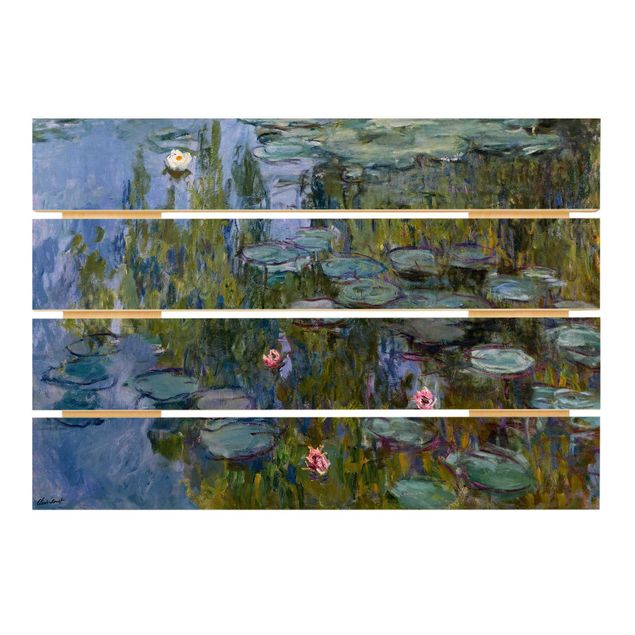 Stampa su legno - Claude Monet - Ninfee (Nympheas) - Orizzontale 2:3