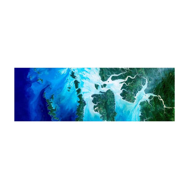 Tappeto turchese soggiorno Immagine NASA Arcipelago del sud-est asiatico
