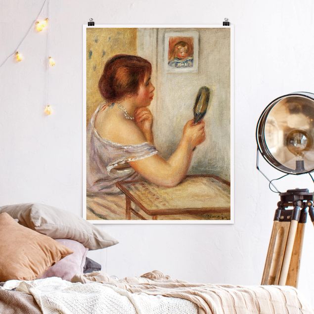 Poster - Auguste Renoir - Gabrielle Con Specchio - Verticale 4:3
