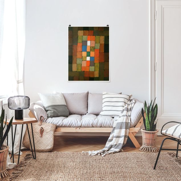 Abstrakte Kunst Paul Klee - Aumento statico-dinamico