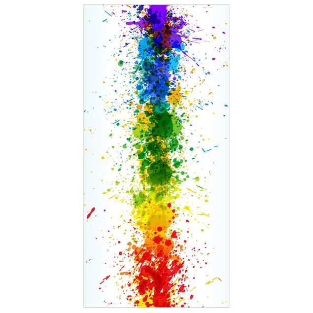Tenda a pannello Rainbow splatter 250x120cm