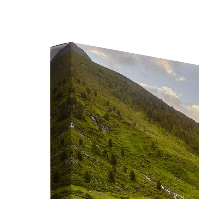 Stampa su tela 2 parti - Alpine Meadow Tirol - Verticale 4:3