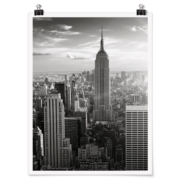 Poster - skyline di Manhattan - Verticale 4:3