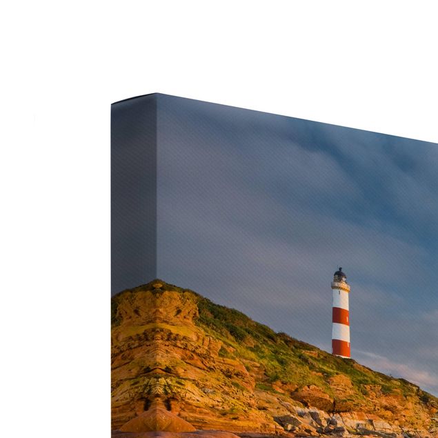 Stampa su tela 2 parti - Tarbat Ness Sea & Lighthouse At Sunset - Verticale 4:3
