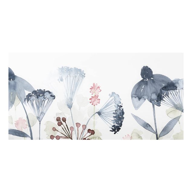 Paraschizzi in vetro - Wildflower Watercolor I