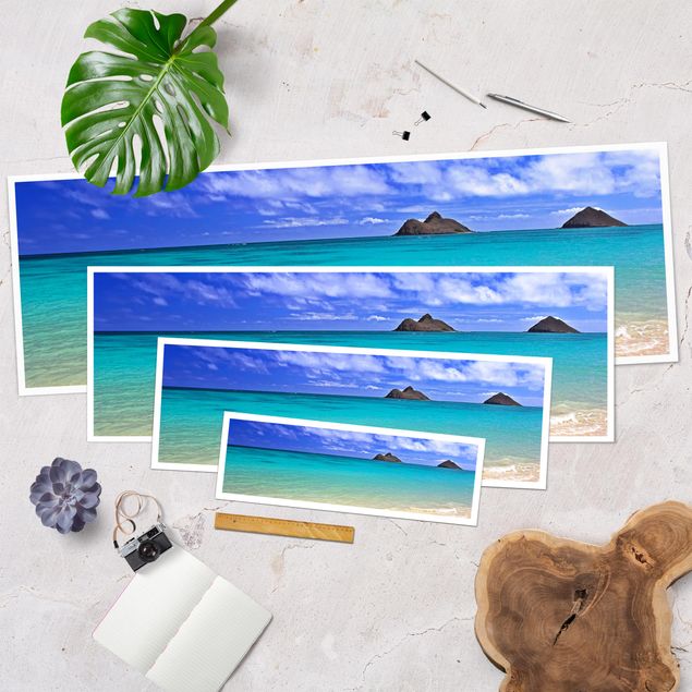 Poster - Paradise Beach - Panorama formato orizzontale