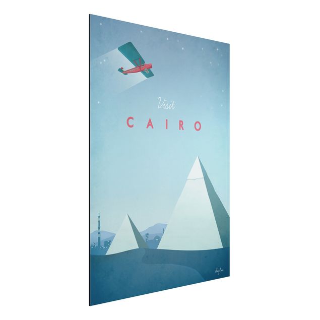 Stampa su alluminio - Poster viaggio - Il Cairo - Verticale 4:3
