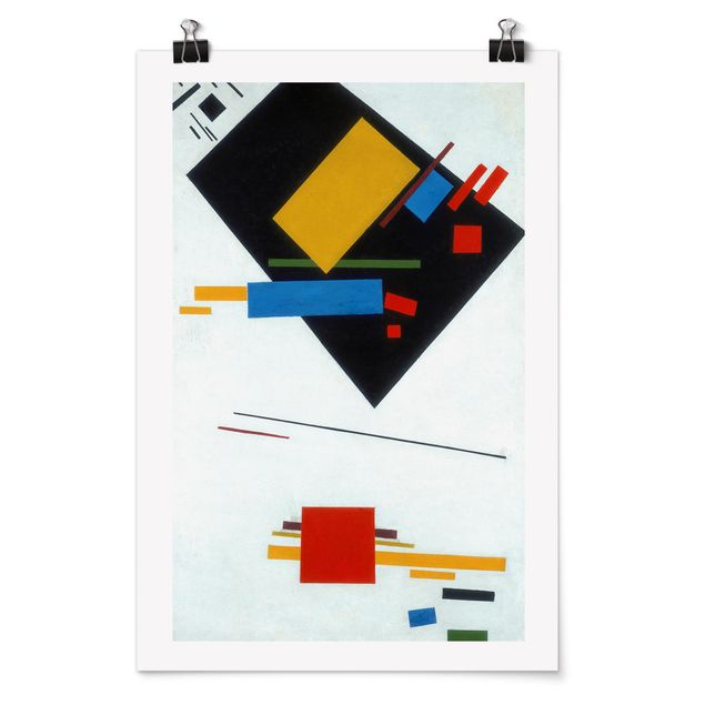 Poster - Kasimir Malevich - Suprematische Pittura - Verticale 3:2