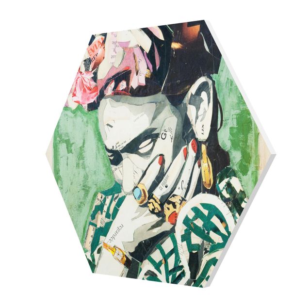 Esagono in forex - Frida Kahlo - Collage No.3