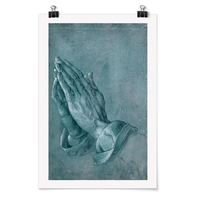 Poster - Albrecht Dürer - Studio di mani che pregano - Verticale 3:2