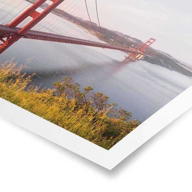 Poster - Golden Gate Bridge di San Francisco - Orizzontale 2:3
