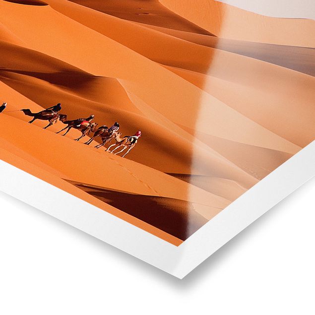 Poster - deserto del Namib - Quadrato 1:1