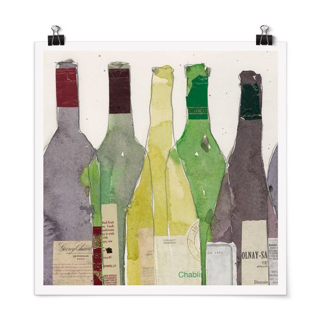 Poster - Wine & Spirits III - Quadrato 1:1