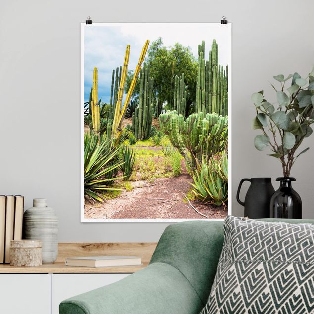 Riproduzioni di Philippe Hugonnard Paesaggio di cactus