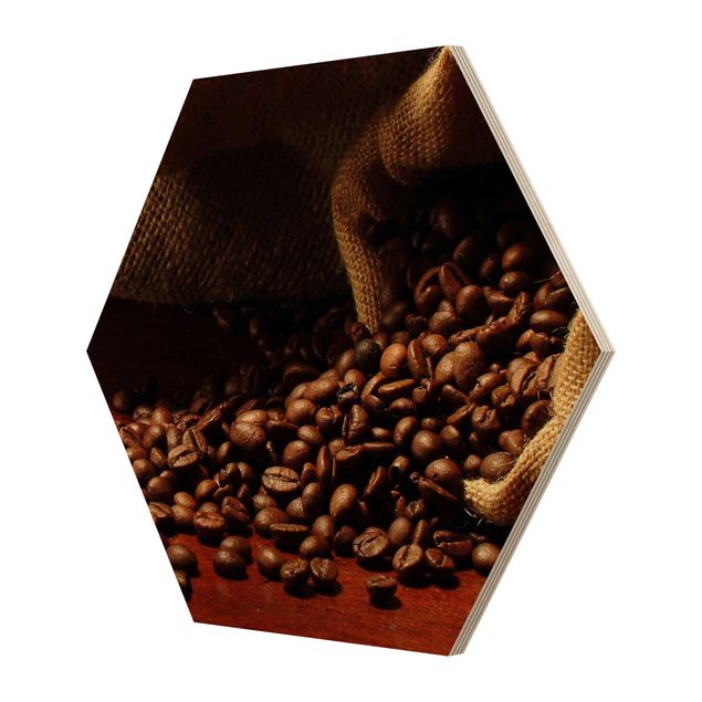 Esagono in legno - Dulcet Coffee