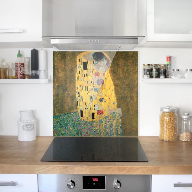 Paraschizzi in vetro - Gustav Klimt - The Kiss