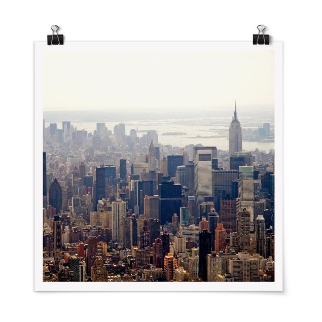 Poster - Mattina In New York - Quadrato 1:1