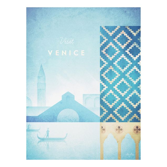 Stampa su Forex - Poster viaggio - Venezia - Verticale 4:3