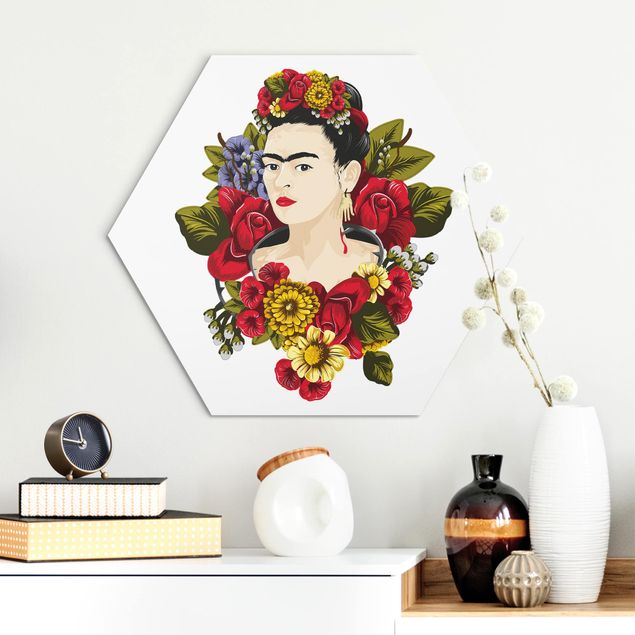 quadri con animali Frida Kahlo - Rose