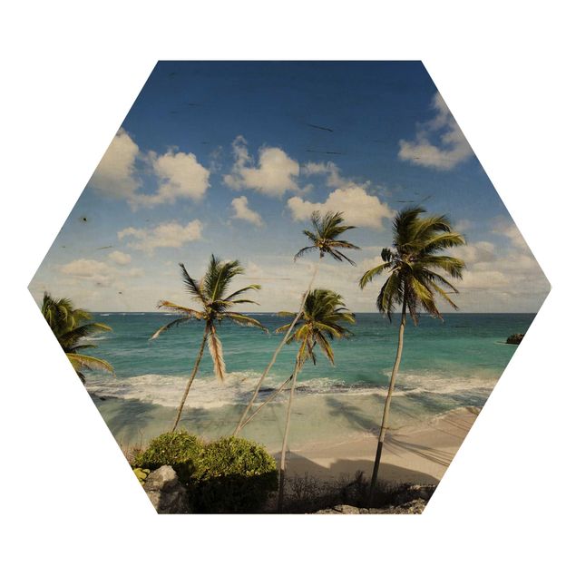 Esagono in legno - Spiaggia Di Barbados