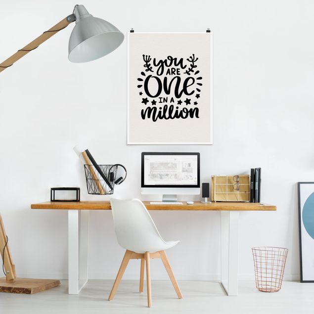 Poster - You Are One In A Million - Verticale 4:3
