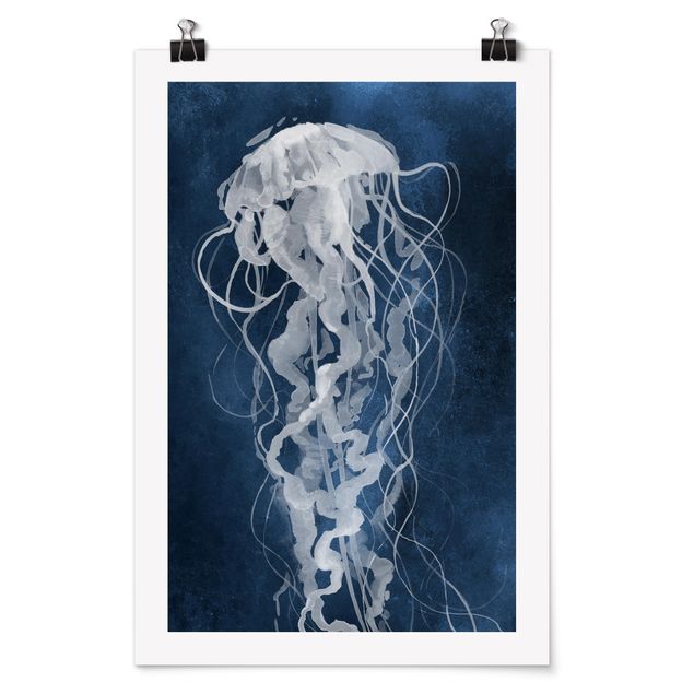 Poster - Jellyfish Dance I - Verticale 3:2