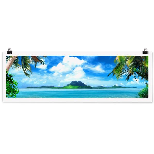 Poster - dream Vacation - Panorama formato orizzontale