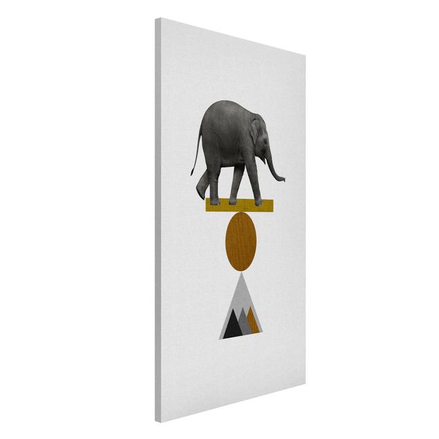 Lavagna magnetica per ufficio Arte dell'equilibrio - Elefante