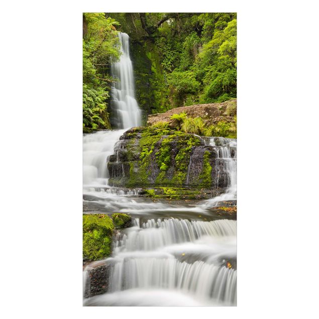 Rivestimento per doccia - Upper McLean Falls in Nuova Zelanda