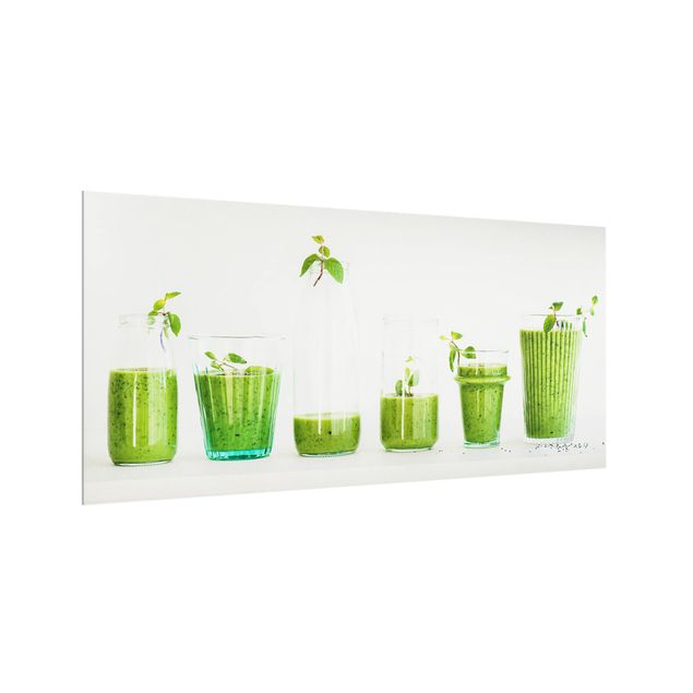Paraschizzi in vetro - Green Smoothie Collection