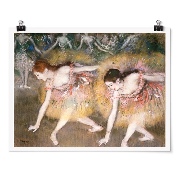 Poster - Edgar Degas - Ballerine Bowing - Orizzontale 3:4