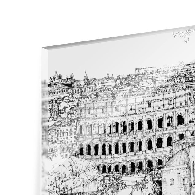Paraschizzi in vetro - City Study - Rome