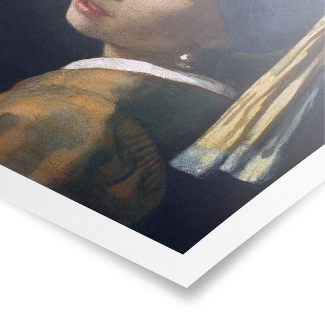 Poster - Jan Vermeer van Delft - Ragazza con l'orecchino di perla - Verticale 3:2