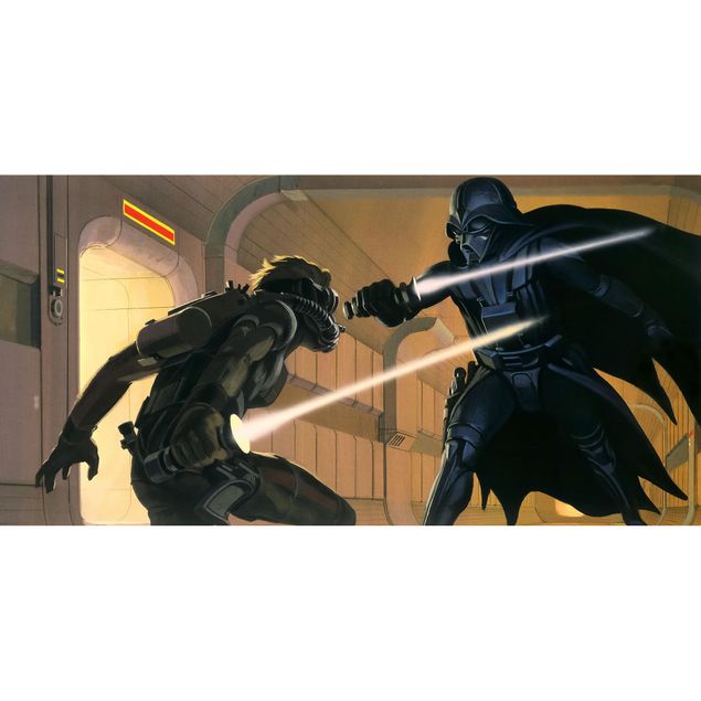 Carta da parati|Star Wars Classic RMQ Vader vs Luke