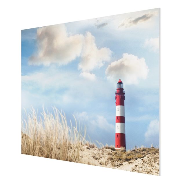 Quadro in forex - Lighthouse in the dunes - Orizzontale 4:3