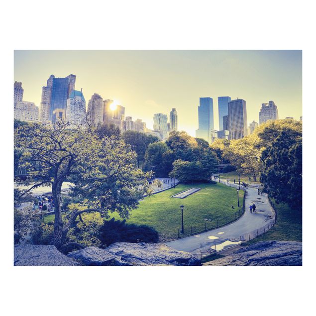 Quadro in forex - Peaceful Central Park - Orizzontale 4:3