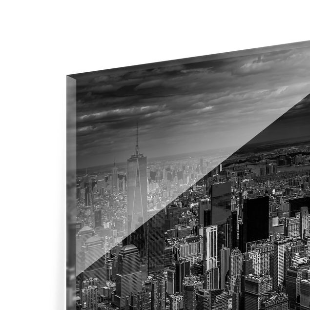 Paraschizzi in vetro - New York - Manhattan From The Air