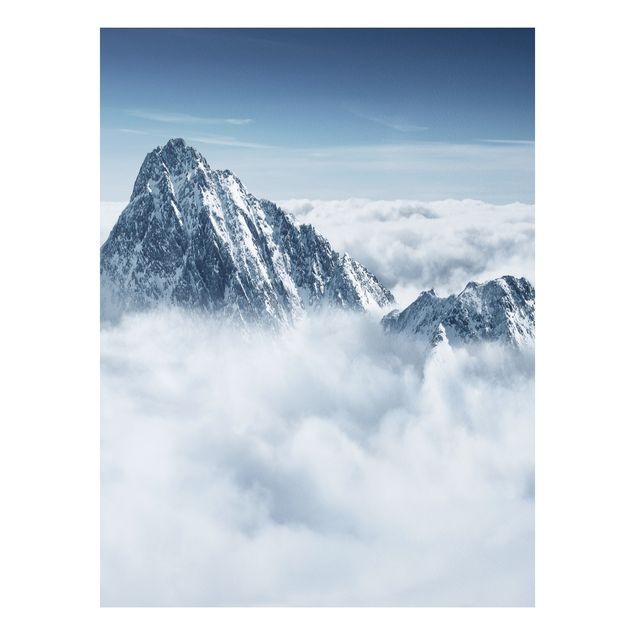 Quadro in forex - The Alps Above The Clouds - Verticale 3:4