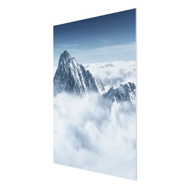 Quadro in forex - The Alps Above The Clouds - Verticale 3:4