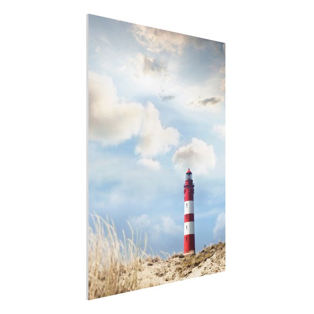 Quadro in forex - Lighthouse in the dunes - Verticale 3:4