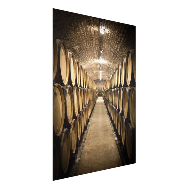 Quadro in forex - Wine cellar - Verticale 3:4