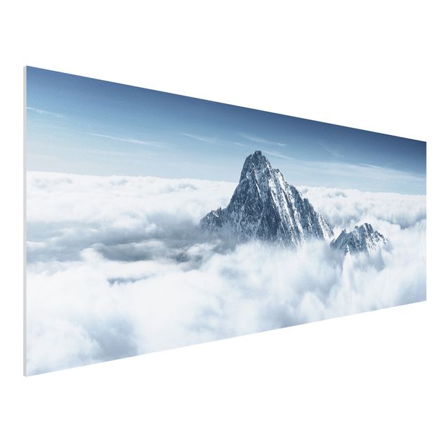 Quadro in forex - The Alps Above the Clouds - Panoramico