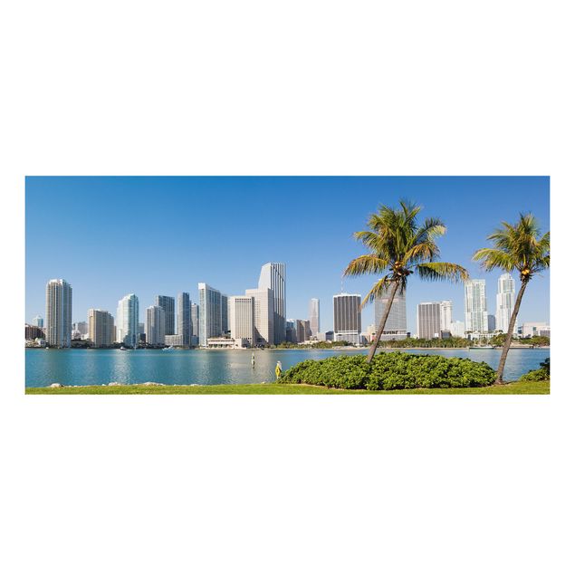 Quadro in forex - Miami Beach Skyline - Panoramico