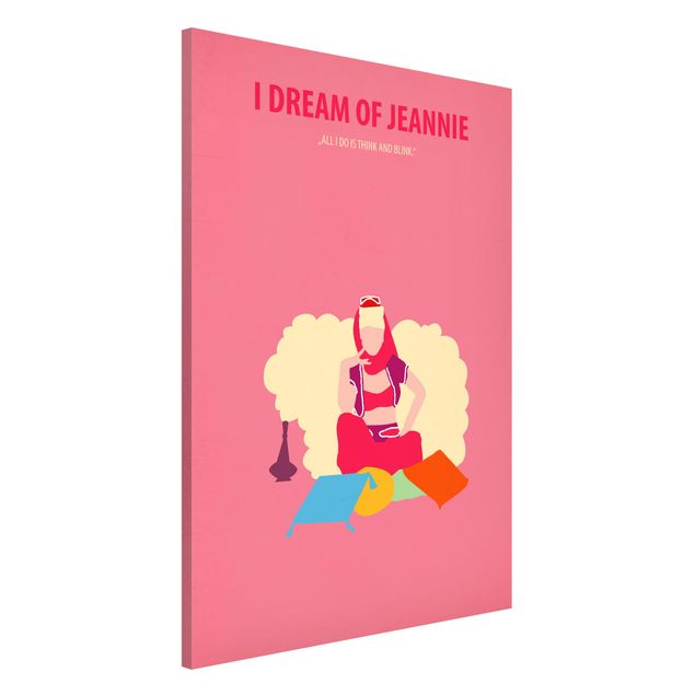 Lavagna magnetica per ufficio Locandina film I Dream Of Jeannie