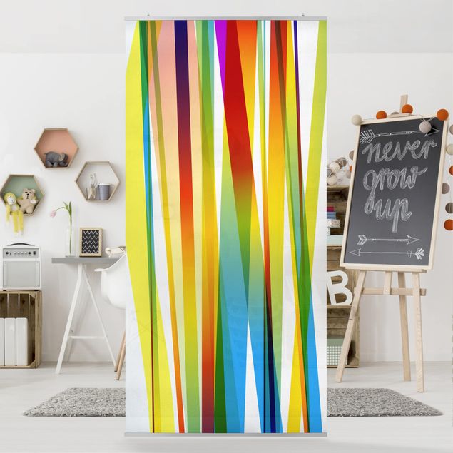 Tenda a pannello Rainbow Stripes 250x120cm